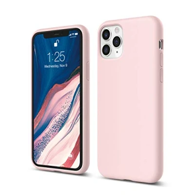 Abbildung von elago Liquid Silicone Case Kompatibel mit iPhone 11 Pro Hülle (5,8&quot;), Silikon Handyhülle, Rundumschutz : 3 Layer Schutzhülle (Rosa)
