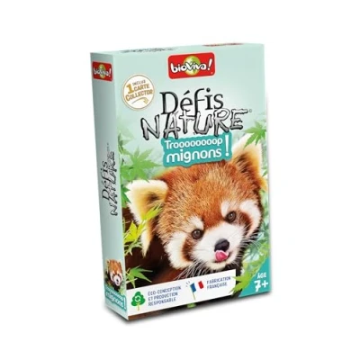 Abbildung von Bioviva Herausforderungen Natur zu süß Wetten Sie auf die Stärken Ihrer Tiere, um Schlacht gewinnen 2 bis 6 Spieler ab 7 Jahren 660686