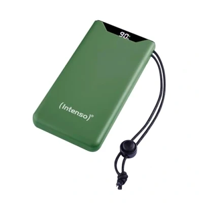 Abbildung von Intenso Powerbank F10000, externer Akku mit PD (20W) &amp; QC (18W), USB C und A Anschluss, 10000mAh, Grün : Amazon.de: Elektronik Foto
