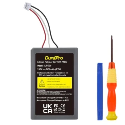 Abbildung von DuraPro LIP1078 Akku für Sony PS5 Playstation 5 DualSense Wireless Controller