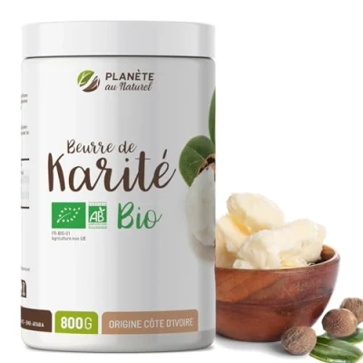 Abbildung von Bio Sheabutter AB 800 g Lebensmittelqualität