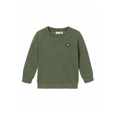 Abbildung von Name it Regular FIT Sweatshirt für Kinder, Größe: 98, Rifle green
