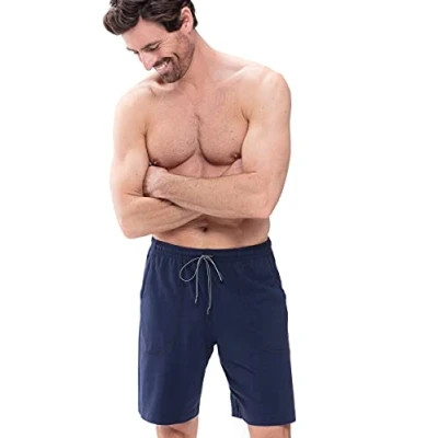 Abbildung von Mey Loungewear Serie Dalmore Herren Homewear Hosen Yacht Blue S(S)