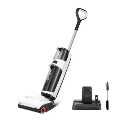 Abbildung von roborock Dyad Pro Nass Trockensauger Kabelloser Staubsauger 17000pa Automatische Trocknung &amp; Selbstreinigend Wischsauger mit APP Steuerung, Doppelte Wassertanks für Harte Böden