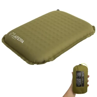 Abbildung von ATEPA Sitzkissen Outdoor Camping Aufblasbar Ultraleicht Selbstaufblasende Stadion Wasserdicht Sitzunterlage Kajak Sitzkissen, Tragbares Sitzkissen,Fischerboot