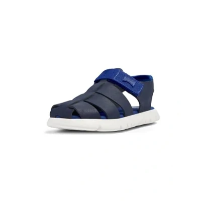 Abbildung von Camper Oruga KIDS Unisex Riemensandalette für Kinder, Größe: 28, Dark blue Schuhe