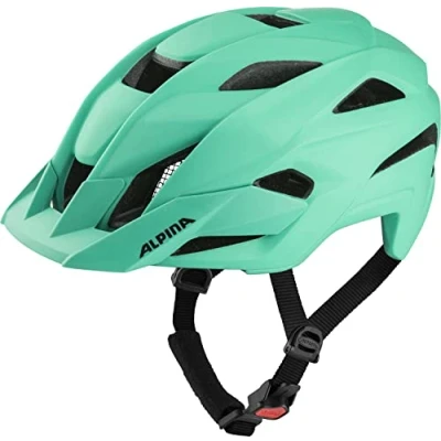 Abbildung von ALPINA KAMLOOP Individuell Anpassbarer, Leichter &amp; Sicherer Fullface Fahrradhelm mit Kinnbügel, für Erwachsene, Turquoise matt, M (56 59 cm)