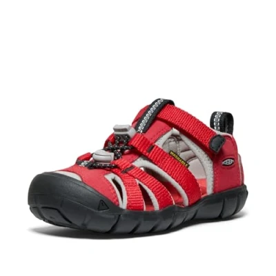 Abbildung von Keen Seacamp Unisex Trekkingsandale für Kinder, Größe: 30, Red Schuhe