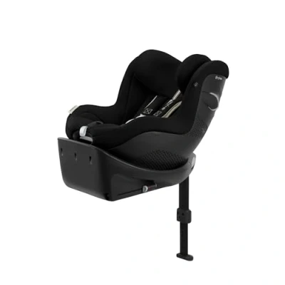 Abbildung von CYBEX Gold Kinder Autositz Sirona Gi i Size Plus inkl. Base, Ab ca. 3 Monaten bis 4 Jahre (Ab Geburt mit Neugeboreneneinlage), Max. 20 kg, 61 105 cm 40 Moon Black