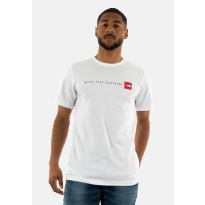 Abbildung von The North Face Tshirt print, Herren, Größe: XS, Blanc