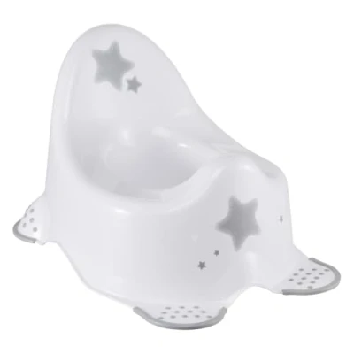 Abbildung von keeeper Stars Babytopf, Ab ca. 18 Monate bis 3 Jahren, Anti Rutsch Funktion, Adam, Weiß
