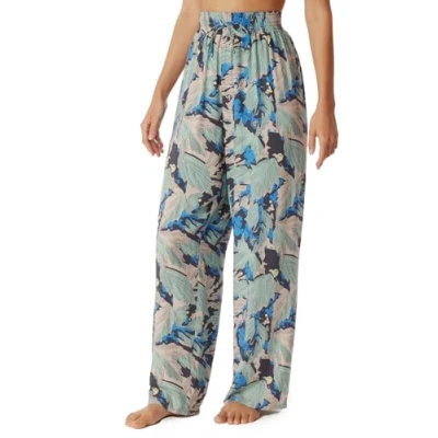 Abbildung von Schiesser WEB LANG MIX Nachtwäsche Hose, Damen, Größe: 46, Multicolor