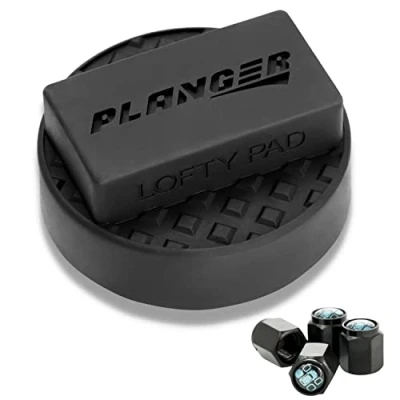 Abbildung von PLANGER® Wagenheber Gummiauflage BMW Lofty PAD (für BMW, Mini &amp; Opel) 10 Jahre Garantie Bruchsicher 3t + VENTILKAPPEN