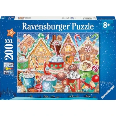 Abbildung von Ravensburger Kinderpuzzle 12000867 Süße Weihnachten 200 Teile XXL Puzzle für Kinder ab 8 Jahren