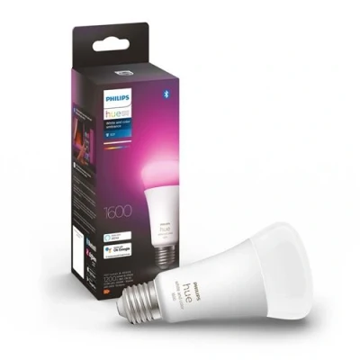 Abbildung von Philips Hue White+Color E27 15W LED Lampe