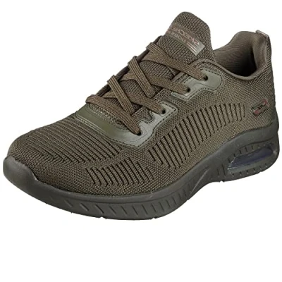 Abbildung von Skechers Damen Squad Air Sneaker, olivgrün, 40 EU