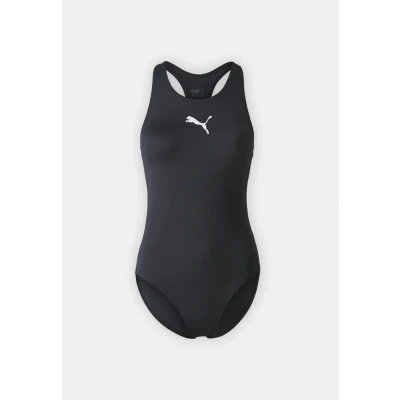Abbildung von Puma Women Raceback Swimsuit Badeanzug, Damen, Größe: XS, Black