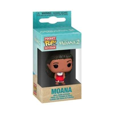 Abbildung von Funko Pop! Keychain: Moana 2 Vaiana Neuartiger Schlüsselanhänger Vinyl Minifigur Zum Sammeln Strumpffüller Geschenkidee Offizielle Handelswaren Movies Fans