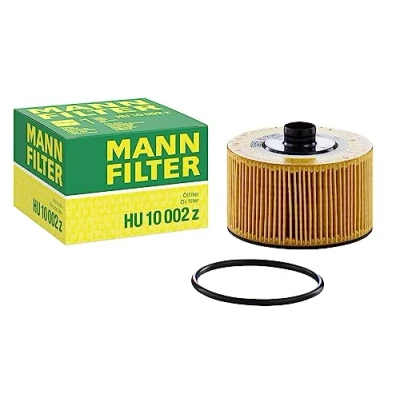 Abbildung von MANN FILTER HU 10 002 z Ölfilter Satz mit Dichtung / Dichtungssatz Für PKW