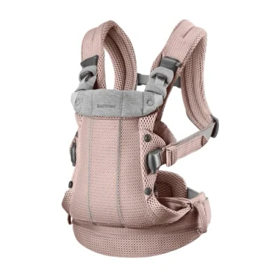 Abbildung von BabyBjörn Babytrage Harmony, 3D Netzstoff, Altrosa