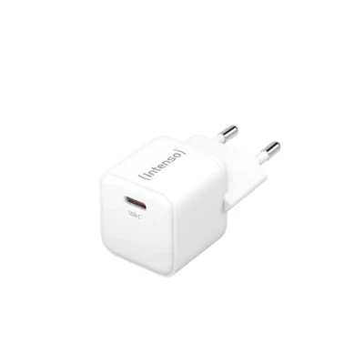 Abbildung von Intenso Power Adapter W30C GaN, USB C Netzteil mit 30 Watt und GaN Technologie, weiß