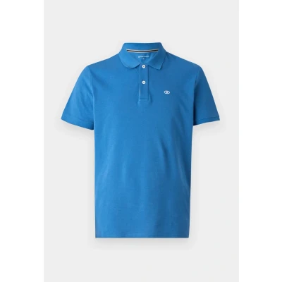 Abbildung von TOM Tailor Basic Poloshirt, Herren, Größe: Small, Sapphire blue