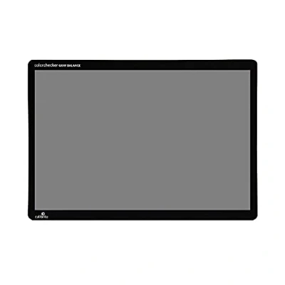 Abbildung von Calibrite ColorChecker Gray Balance: 18% Graukarte für korrekte Belichtung in Fotografie und Video, CCGB