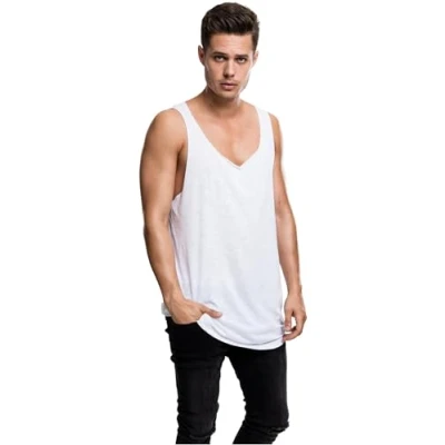 Abbildung von Urban Classics OPEN EDGE Top, Herren, Größe: Large, White
