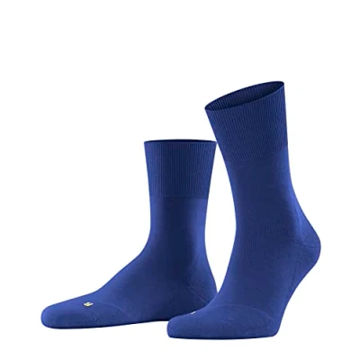 Abbildung von FALKE Unisex Run U Sso Baumwolle Funktionsmaterial Einfarbig Socken , Blau Imperial 6065, 42 43