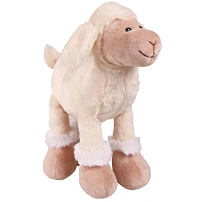 Abbildung von Trixie SOFT WHITE SQUEAKY SHEEP Spielzeughund, 30 cm
