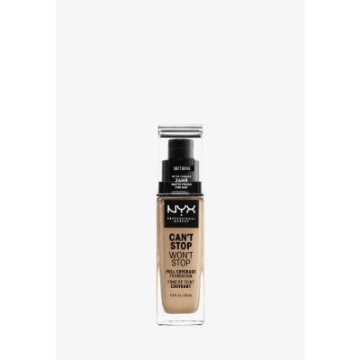 Abbildung von Nyx Professional Makeup CAN&#039;T STOP WON&#039;T Foundation 7mai soft beige, Damen, Größe: 30 ml, 7 mai beige