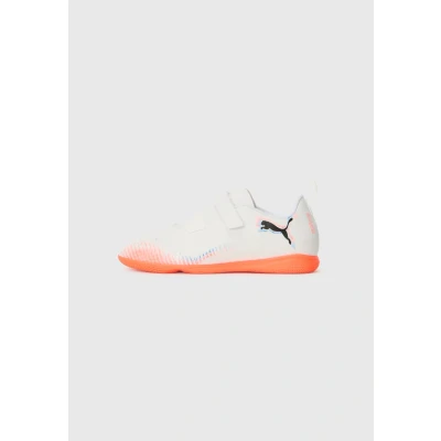 Abbildung von Puma Future 8 Unisex Fußballschuhe Indoor für Kinder, Größe: 35.5, White/black/glowing red Schuhe
