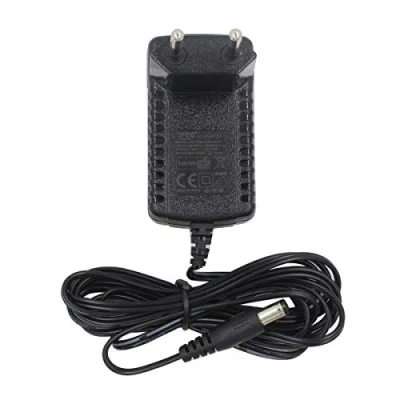 Abbildung von Security 01 DC 9V 1A 1000mA Netzteiladapter, Stecker 5,5 mm x 2,1 mm, mittig positiv
