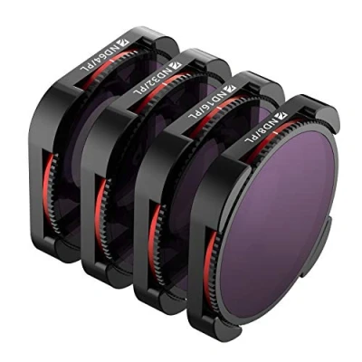 Abbildung von Freewell Bright Day 4K Serie 4Pack Filters Kompatibel mit Hero12, Hero11, Hero11 Mini, Hero10, Hero9 Schwarz