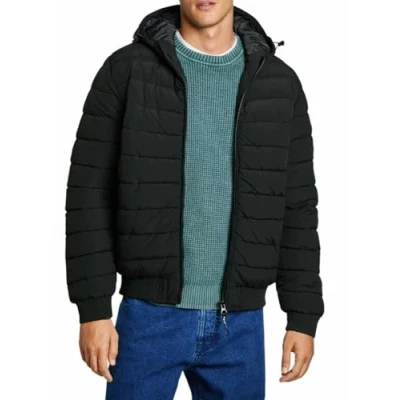 Abbildung von Pepe Jeans Tomek Winterjacke, Herren, Größe: Small, Black