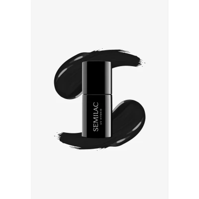 Abbildung von Semilac UV GEL Polish Nagellack, Größe: 7 ml, Black diamond