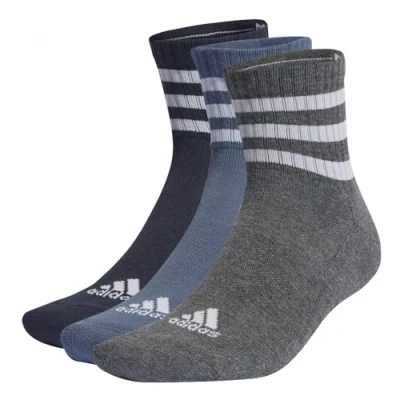Abbildung von adidas Performance MID Unisex 3 PACK Sportsocken, Größe: 34 36, Legend ink/preloved ink/dark grey heather