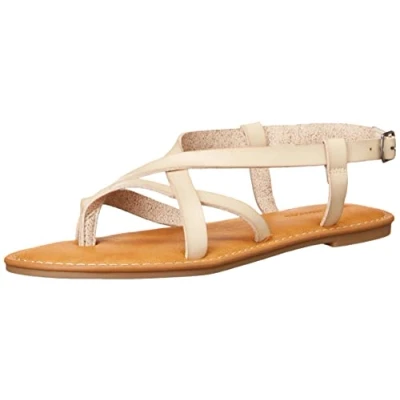 Abbildung von Amazon Essentials Damen Freizeitsandale mit Riemchen, Taupe, 39.5 EU
