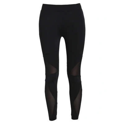 Abbildung von Urban Classics Ladies Triangel TECH Leggings Hosen, Damen, Größe: XS, Black/black