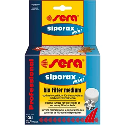 Abbildung von sera siporax mini Professional 500 ml (130 g) Hochleistungsfiltermedium speziell für kleinere Aquarien