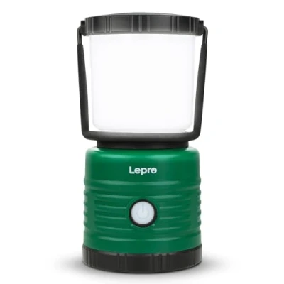 Abbildung von Lepro Campinglampe, Super Hell 1500 Lumen Außenleuchten, 4 Leuchtmodi batteriebetriebene Suchscheinwerfer, wasserfeste Notfallleuchte für Stromausfällen, Wandern, Notfall, Angeln und so weiter