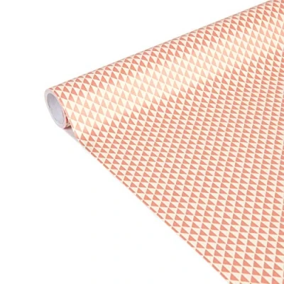 Abbildung von Clairefontaine 223860C Rolle Geschenkpapier Excellia Tiny Rolls, 5m x 35 cm, 80g, 1 Rolle, Dreieck Bunt