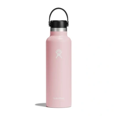 Abbildung von HYDRO FLASK Standard Mouth Trinkflasche 621ml (21oz) Isolierte Wasserflasche aus Edelstahl Sportflasche mit auslaufsicherem Flex Deckel &amp; Gurt Thermoflasche Spülmaschinenfest Trillkum