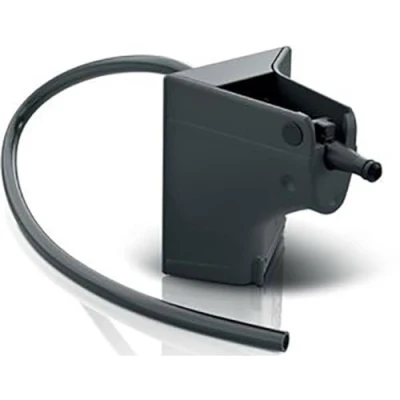 Abbildung von SIEMENS Milchbehälter Adapter TZ70001, zur Nutzung externer Milchbehältnisse, speziell EQ.700 Kaffeevollautomaten entwickelt, Original Zubehör, spülmaschinengeeignet, schwarz