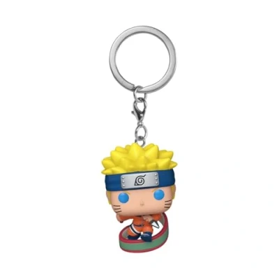 Abbildung von Funko Pop! Keychain: Naruto Uzumaki Classic Neuartiger Schlüsselanhänger Vinyl Minifigur Zum Sammeln Strumpffüller Geschenkidee Offizielle Handelswaren