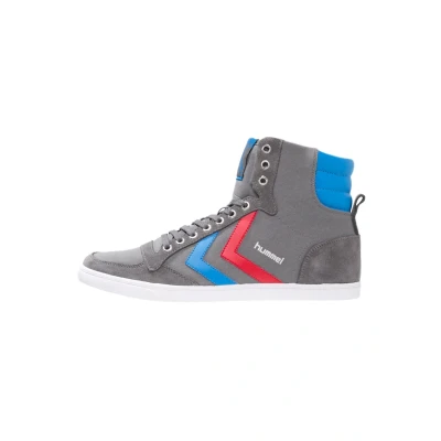 Abbildung von Hummel Unisex Slimmer Stadil High Top, Castlerock Ribbonred Bril Blue, 45 EU
