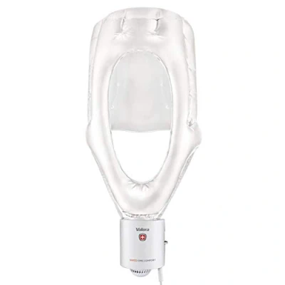 Abbildung von Valera, Swiss Ionic Comfort 513.01, Trockenhaube für Volumen und Halt, ergonomisch, mit 3 Temperaturstufen, Abkühlstufe, Ionen Generator, Kabel m, Aufbewahrungstasche, 600 W, weiß
