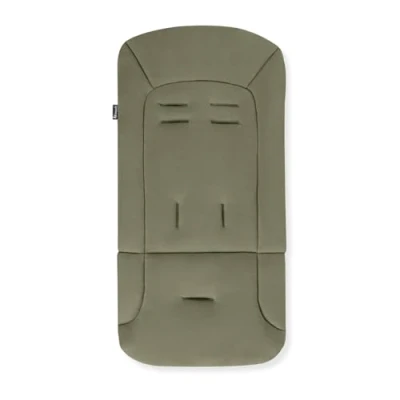 Abbildung von hauck Universal Sitzauflage für Buggys, Kinderwagen &amp; Fahrradanhängern aus Atmungsaktiver, Weicher Baumwolle, Einfache Befestigung, Sommer Winter (Pushchair Seat Liner, Olive)