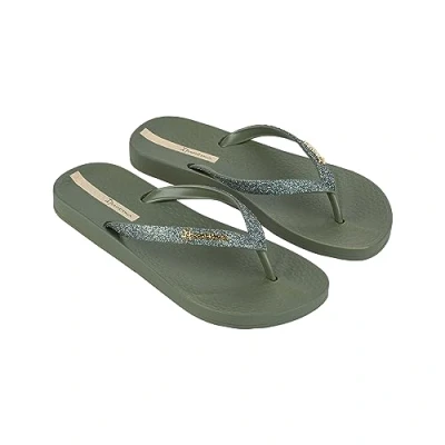 Abbildung von Ipanema Damen ANAT Lolita FEM Flipflop, Green/Glitter Green, 43 EU