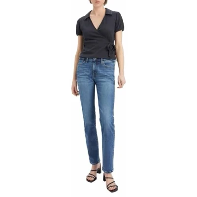Abbildung von Levi&#039;s 712 Slim WELT Pocket Jeans Fit, Damen, Größe: 24x28, Blue wave mid